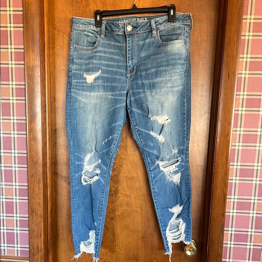 American Eagle Outfitters Women's Super Stretch High Rise Jeggings